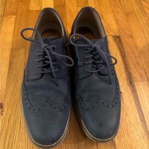 Johnston & Murphy Dark Blue Oxfords